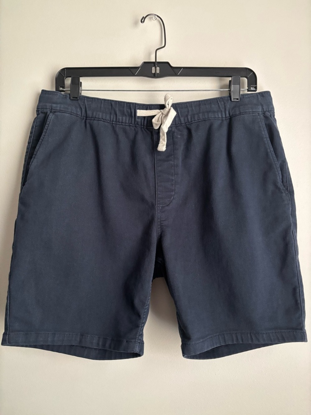 The Perfect Jean Shorts Slim Fit Men's 38 Navy Drawstring Casual Coastal Preppy